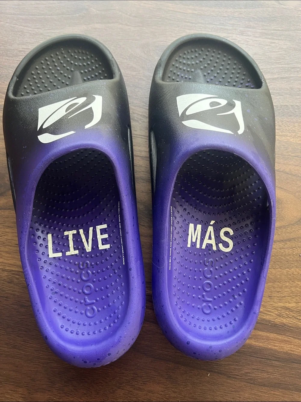 🔔Taco Bell x Crocs Live Mas Slides - M6/W8